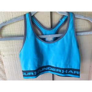 Under Armour Blue Sports Bra S